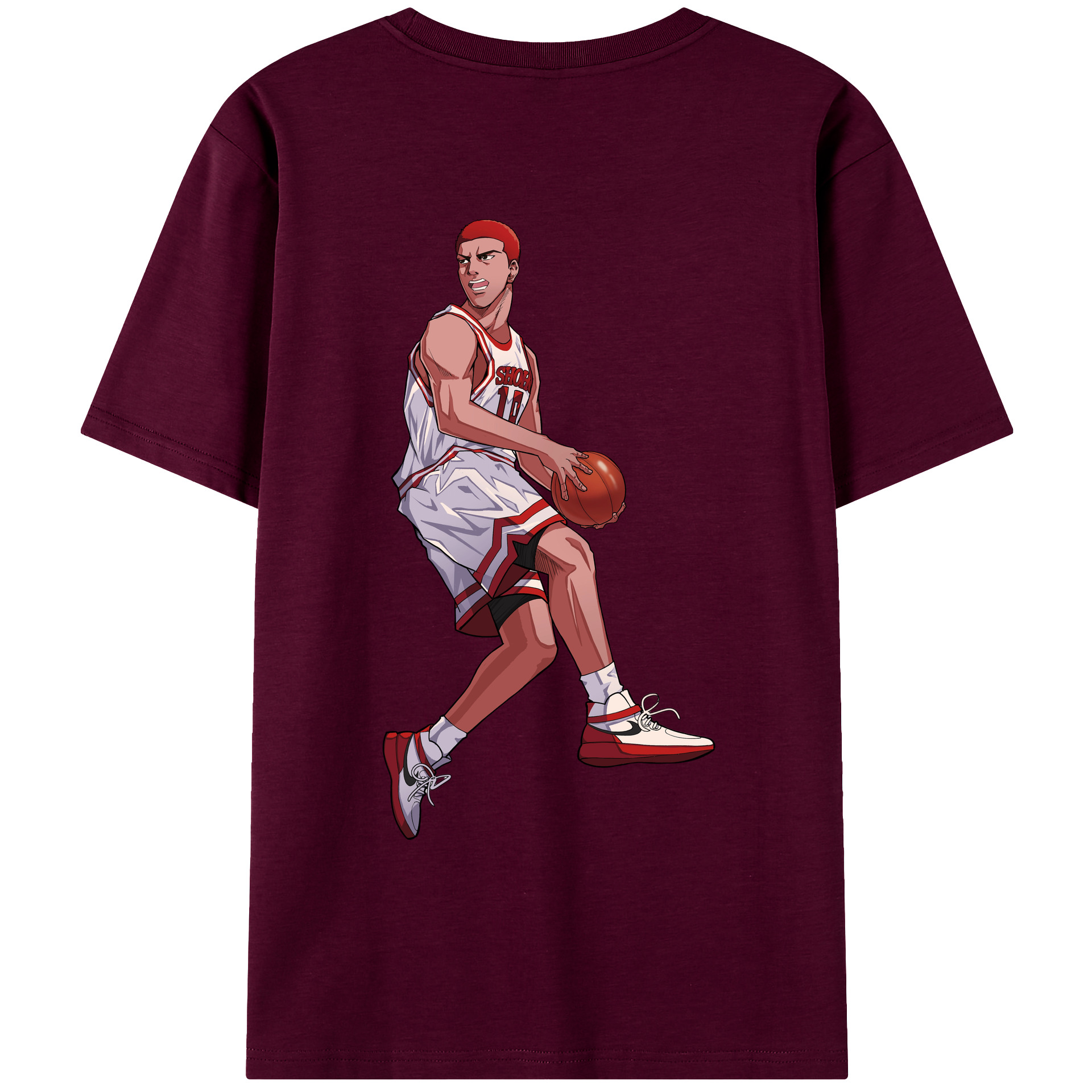 （画像用） SLAM DUNK／スラムダンク レディース半袖Tシャツ(バックプリント)